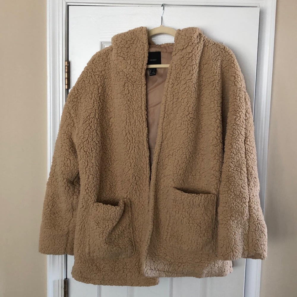 Teddy style cardigan